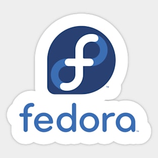 fedora Sticker